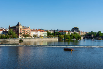 Vltava River in Prague