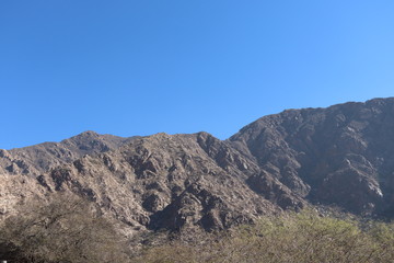 landscape in mountains