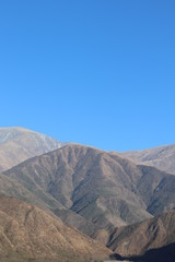 Naklejka premium view of mountains