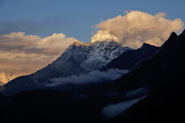 En route vers le camps de base de l'Everest au N&eacute;pal 