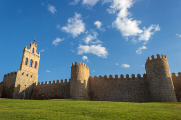 Fototapeta na wymiar Avila - Kastilien Leon- Spanien - Burg