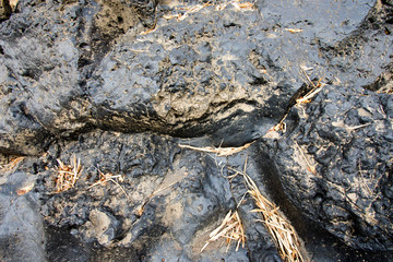 Granite matrial black stone background