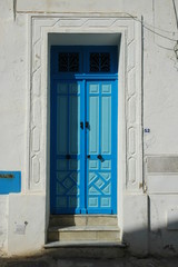 Sidi Bou Said typical house, Tunisia