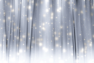 Winter season abstract nature art print and Christmas landscape holiday background, snowy magical...
