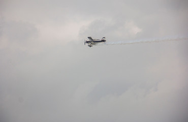 Air show, aerobatic, jupiter,  extraordinary aircraft attractions in the sky. Aviation photography