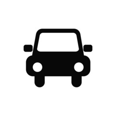 car icon isolated on white background. illustration vector.