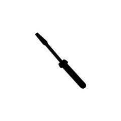 Screwdriver icon. Repair tool symbol