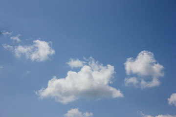 beautiful​ landscape​ blue​ sky​ and​ cloud​y​ in​ winter​ season. 