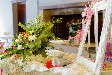 Candies for the baptism of a young girl