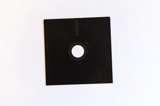 The first model of a computer diskette is a prototype for recording electronic data and program code.