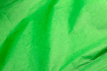This is a photograph of a Green tissue paper background
