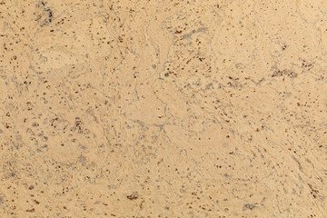 Close-up of cork sound insulation lagging for floors and walls
