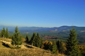  autumn mountain slopes