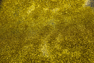 This is a Gold Glitter background