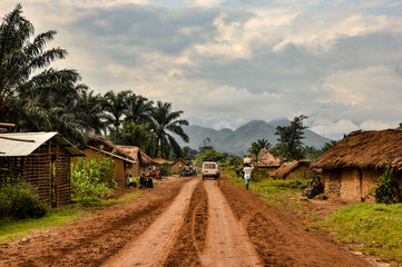 Fototapeta na wymiar Bukavu, Democratic Republic of Congo