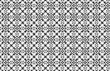 black and white ornate kaleidoscopic pattern 