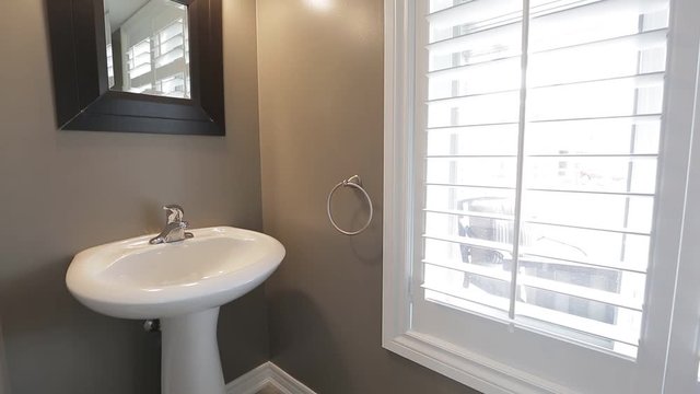 Bathroom modern Interior with toalet