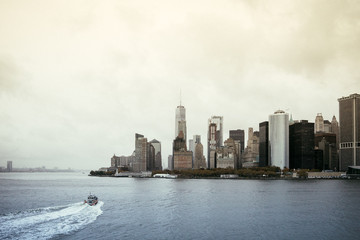 Fototapeta premium new york city skyline
