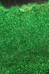 Fototapeta premium This is a Green Glitter Background