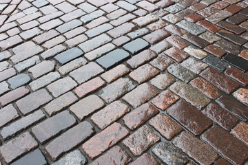 background of pavement