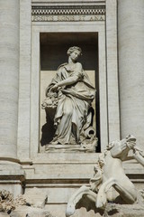 The Trevi Fountain, Rome, Italy