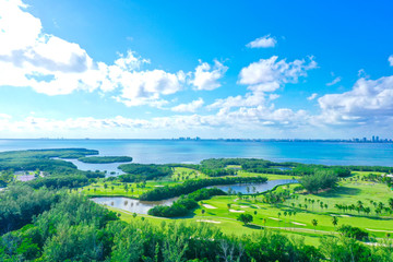 Miami landscape view 