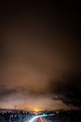 Sargans Highway at Night