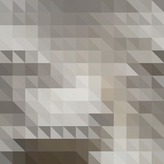 Triangle abstract vector background. Neutral background. Template for your design.