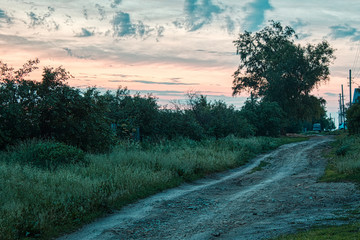 Evening in the village