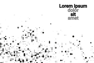 Halftone vector background