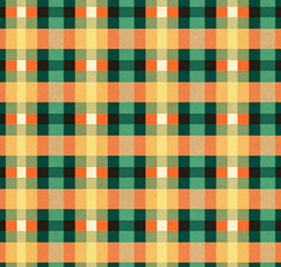 Polka vintage retro background seamless texture of checked pattern