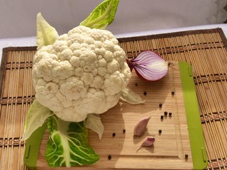 cauliflower and vegetables