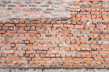 wall, brick, red, texture, old, pattern, bricks, cement, stone, block, building, architecture, surface, brickwork