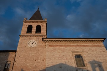 Fototapeta na wymiar Spello - Perugia - Umbria - Italia. Chiesa di Santa Maria Maggiore