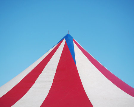 Top of circus tent