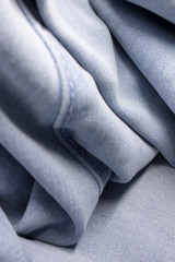 This is a photograph of light Blue denim background