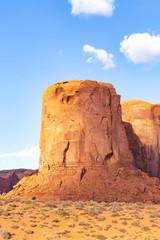 Monument Valley on a sunny day