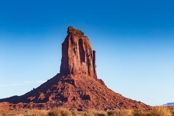Monument Valley on a sunny day