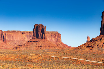 Monument Valley on a sunny day