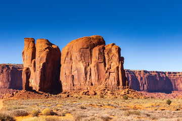 Fototapeta premium Monument Valley on a sunny day