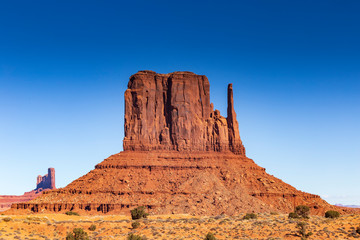 Monument Valley on a sunny day