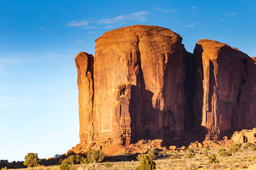 Monument Valley on a sunny day