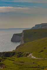 Coastal path, Jurassic Coast Dorset 