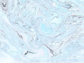 Marble paper texture. Pastel colored marbled surface. Abstract ink background.