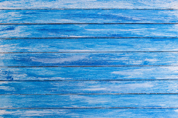 Fototapeta premium Blue wooden background