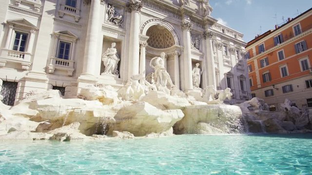 Fountain di Trevi in Rome, Italy