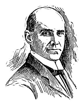 Eugene V. Debs vintage illustration