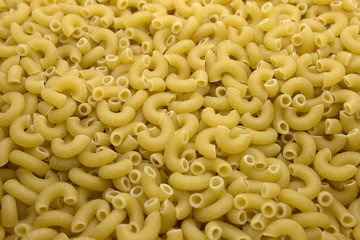 This is a photograph of Macaroni pasta