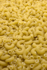 This is a photograph of Macaroni pasta