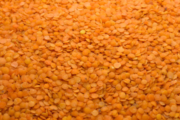 This is a photograph of Red lentils